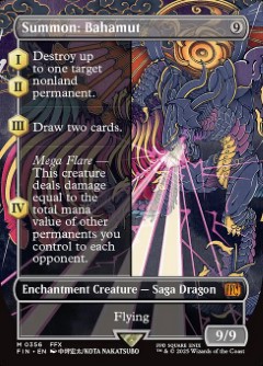 Summon: Bahamut Final Fantasy Alternate Art